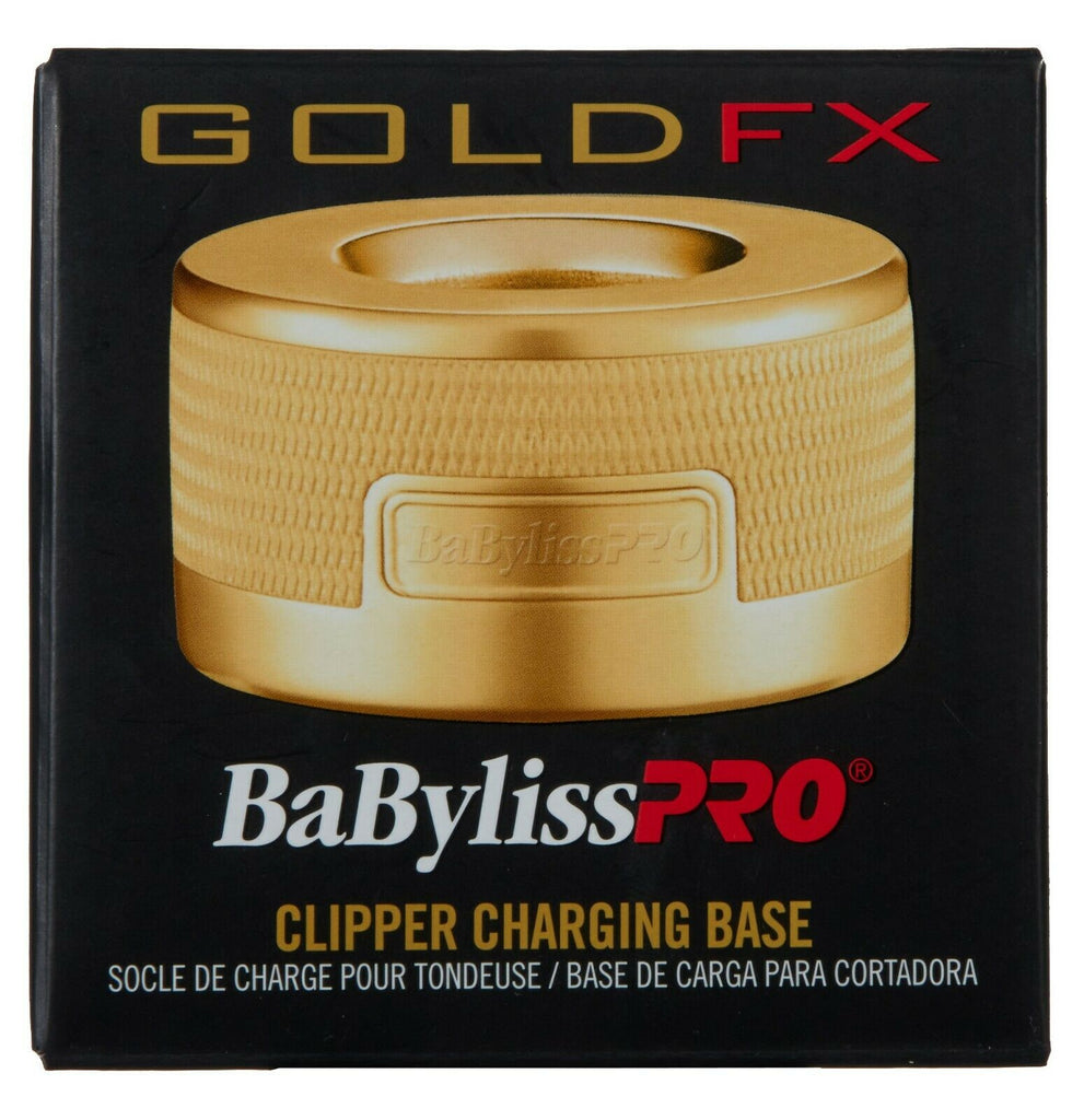 BabylissPro GoldFX Clipper Charging Base Gold