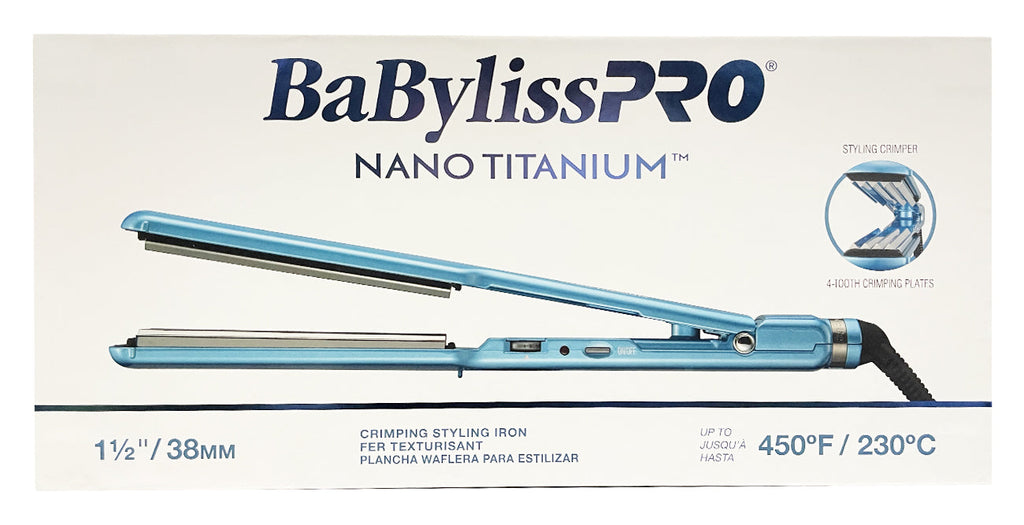 BabylissPro Nano Titanium Crimper Small