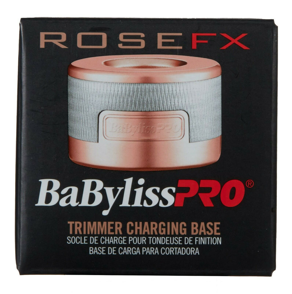 BabylissPro RoseFX Trimmer Charging Base Rose Gold
