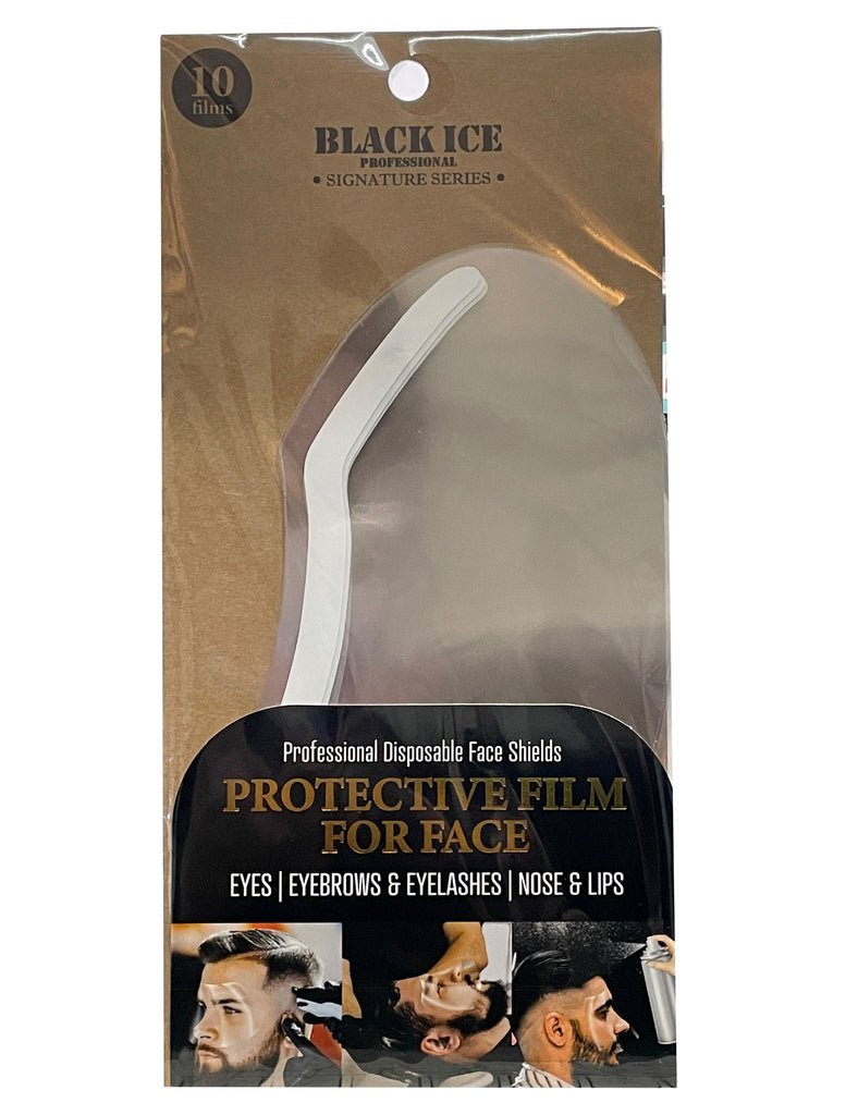 Black Ice Disposable Protective Film Face pk