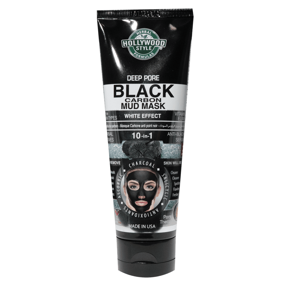 Hollywood Style Black Carbon Mud Mask oz Blackhead