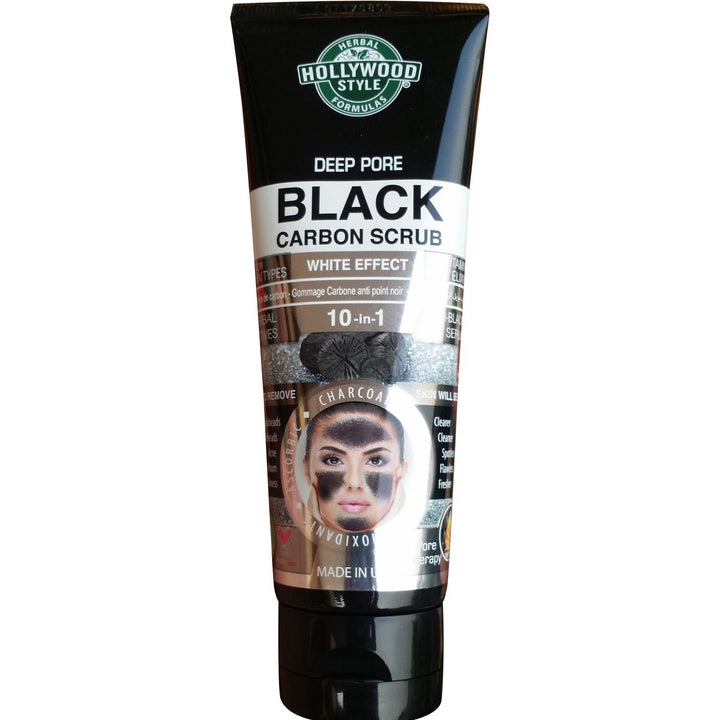 Hollywood Style Black Carbon Scrub oz Blackhead