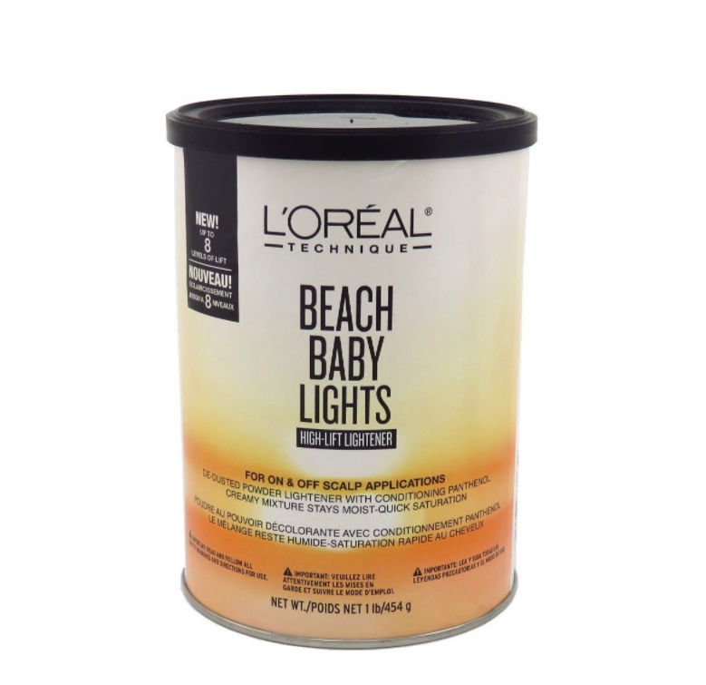 Loreal Beach Baby Lights High-Lift Lightener Tub Lb.