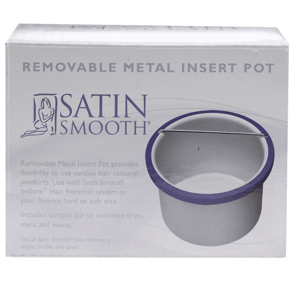 Satin Smooth Empty Metal Can