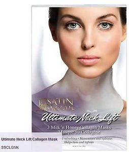 Satin Smooth Ultimate Collagen Neck Lift Masks pk.