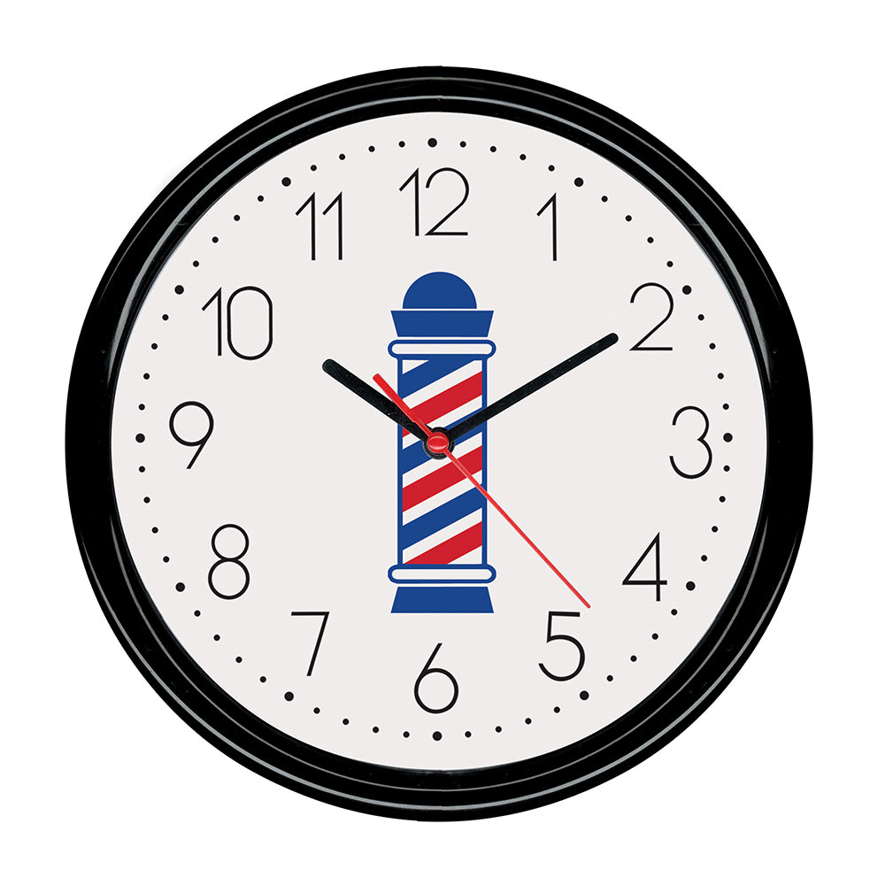 Scalpmaster Barber Pole Clock