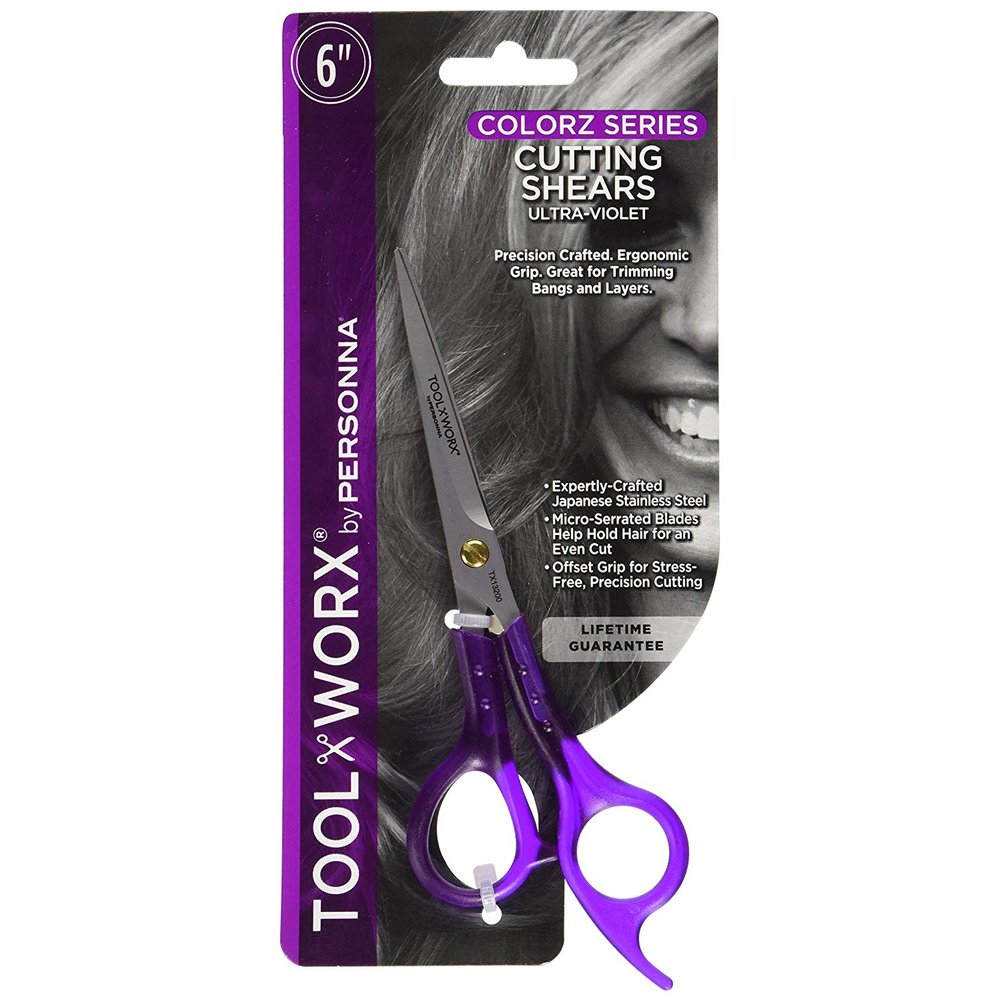 Toolworx Colorz Series Cutting Shears Ultra Violet