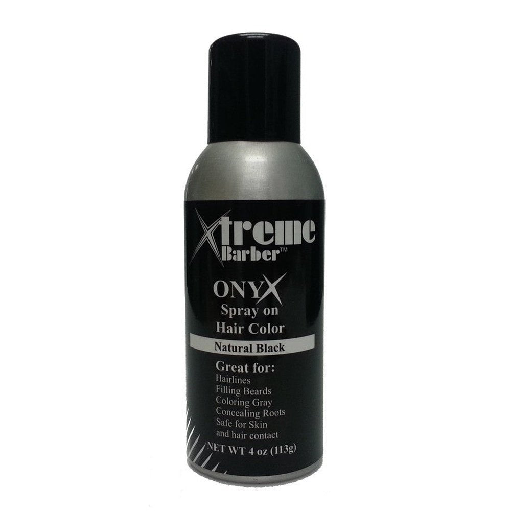 Xtreme Onyx Spray Hair Color Natural Black oz