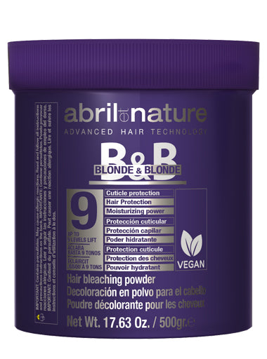 Abril et Nature Blonde Bleaching Powder oz Levels