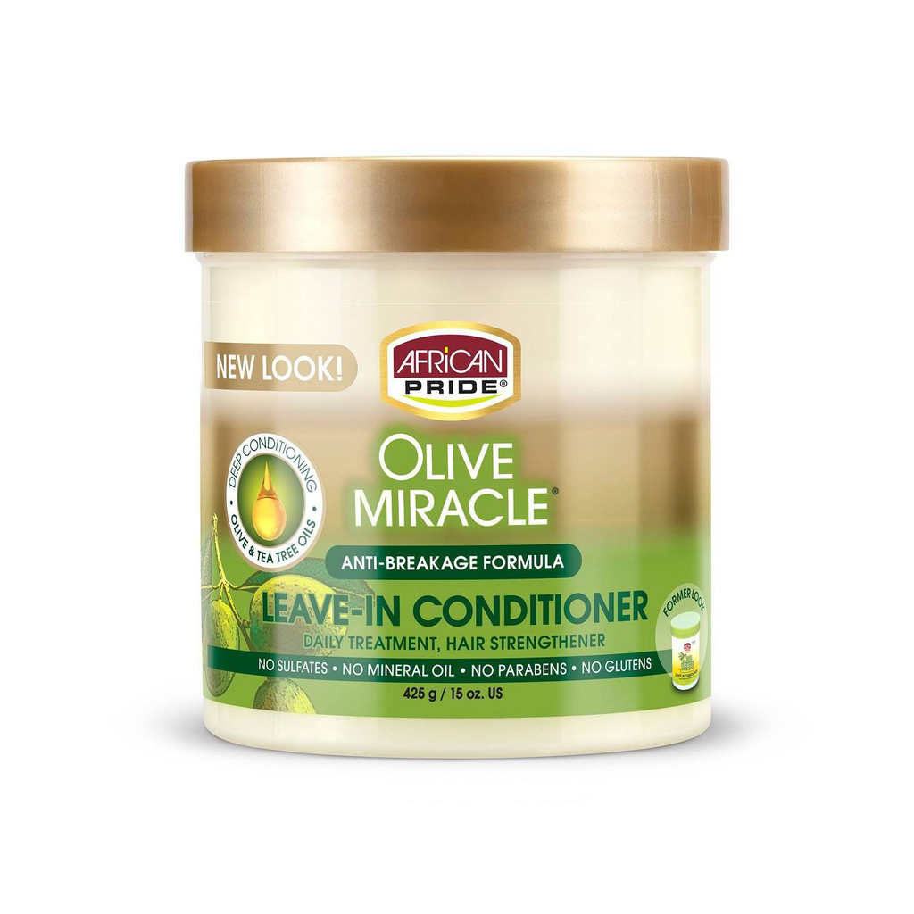 African Pride Olive Miracle Leave Conditioner oz