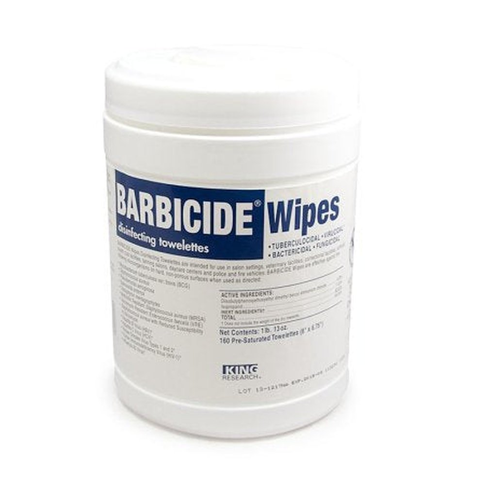 Barbicide Wipes Disinfecting Towelettes ct.