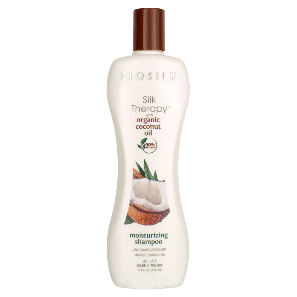 Biosilk Silk Therapy Coconut Oil Moisturizing Shampoo oz