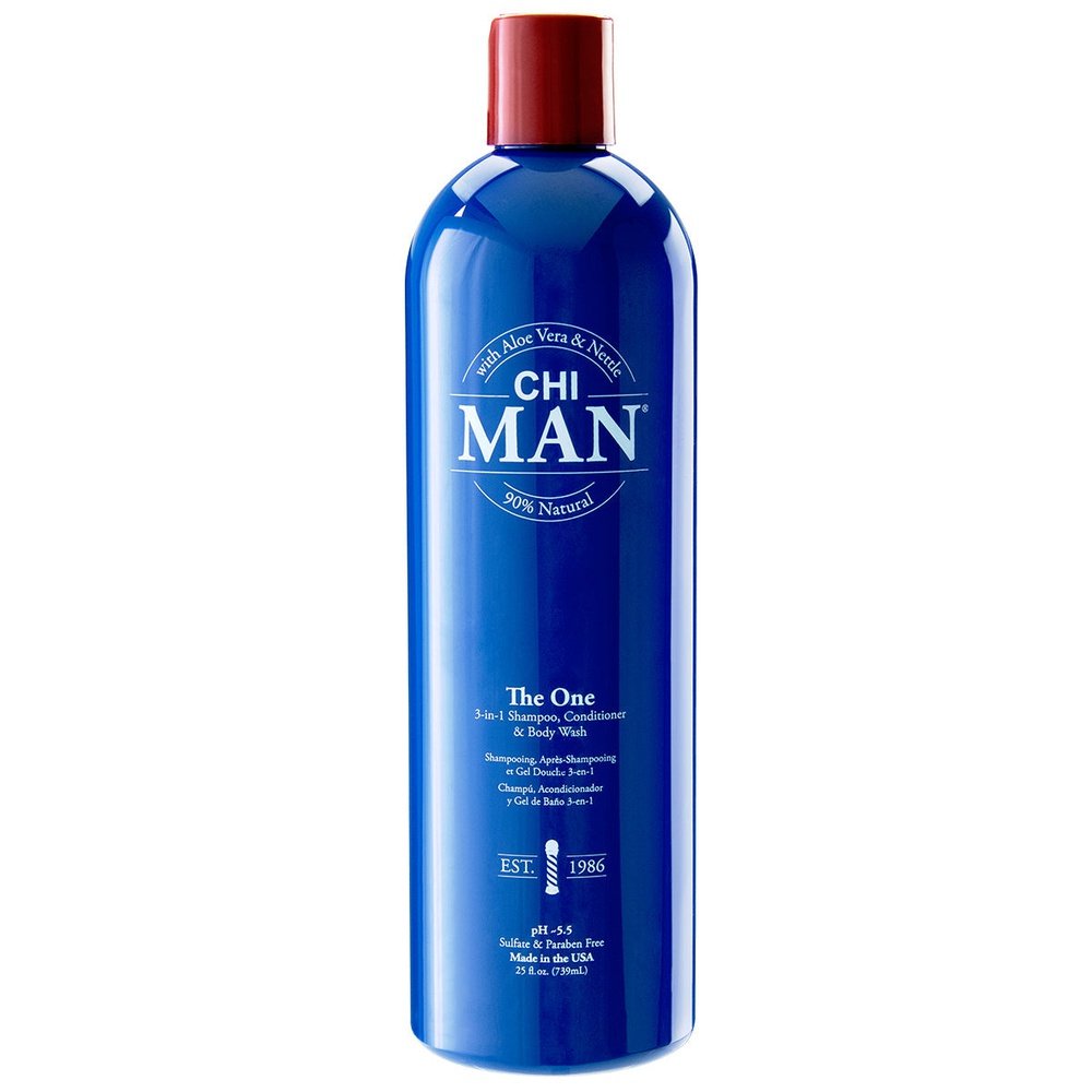 CHI MAN One Shampoo, Conditioner Body Wash
