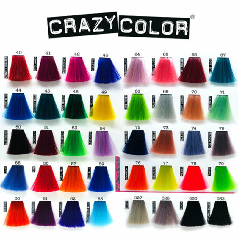 Crazy Color Chart