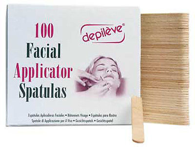 Depileve Facial Applicator Spatulas pc
