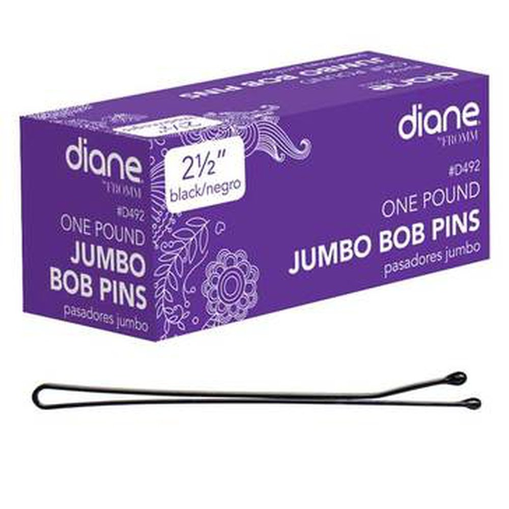 Diane Jumbo Bob Pins Black lb.