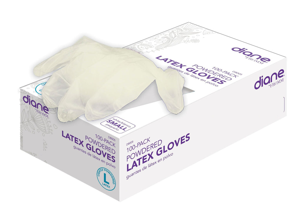 Diane Latex Gloves Powdered pk