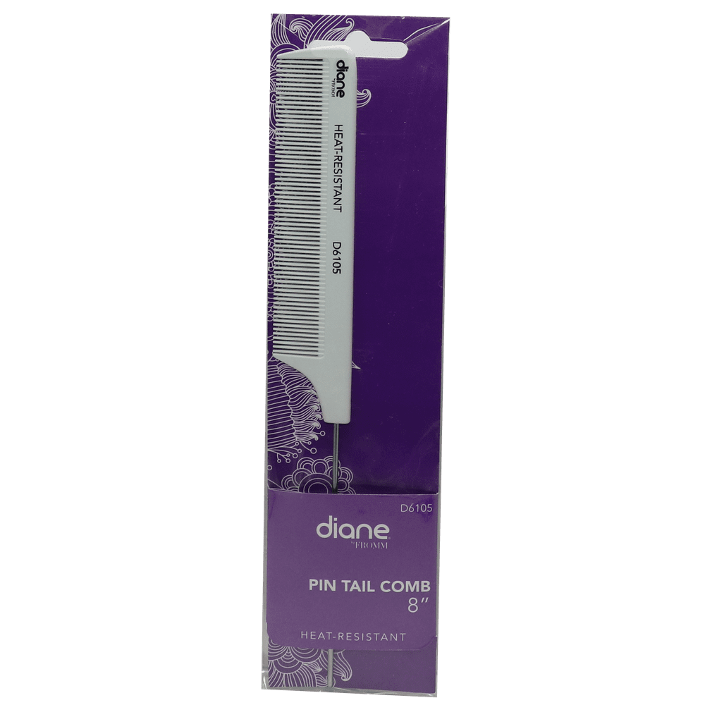 Diane 8" Pin Tail Comb Heat Resistant