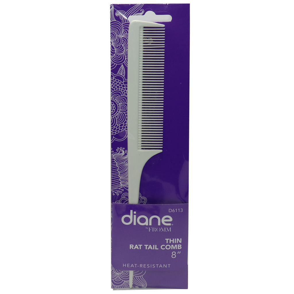 Diane Thin Rat Tail Comb Heat Resistant