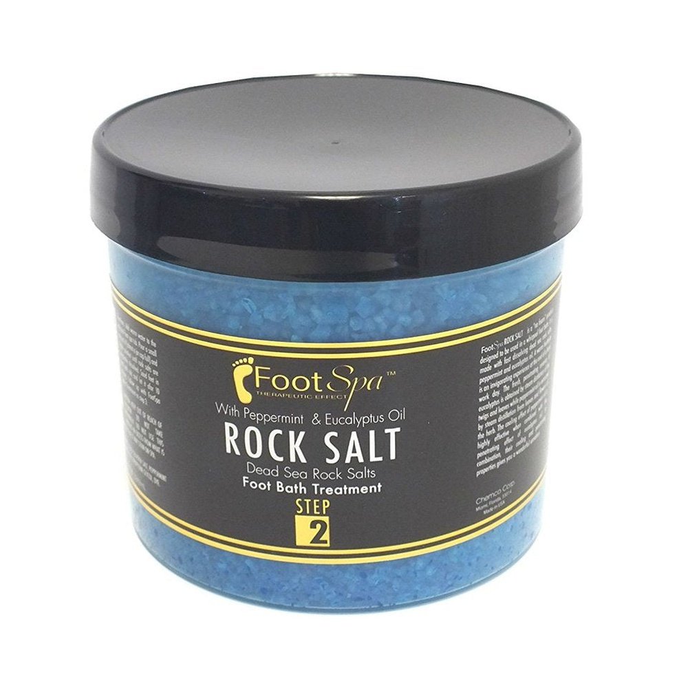 FootSpa Rock Salt w/Peppermint Eucalyptus oz