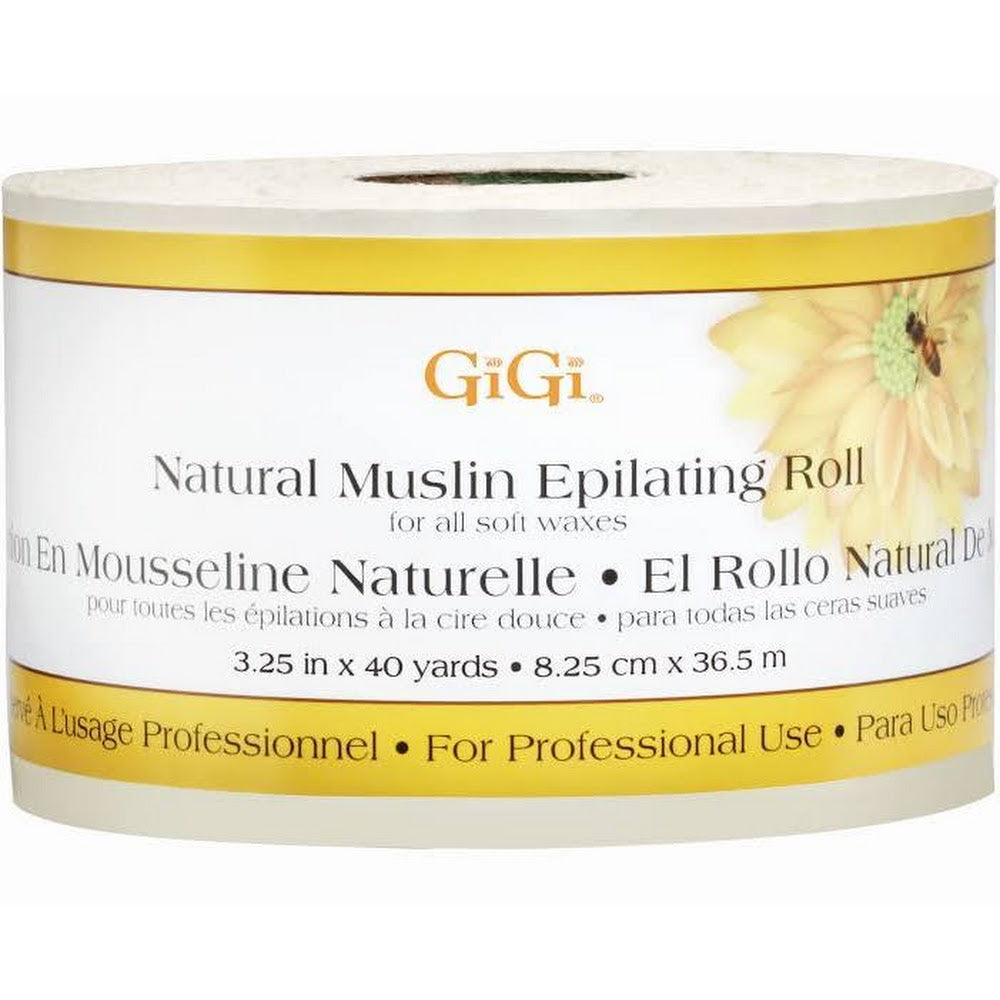 Gigi Natural Muslin Epilating Roll yds