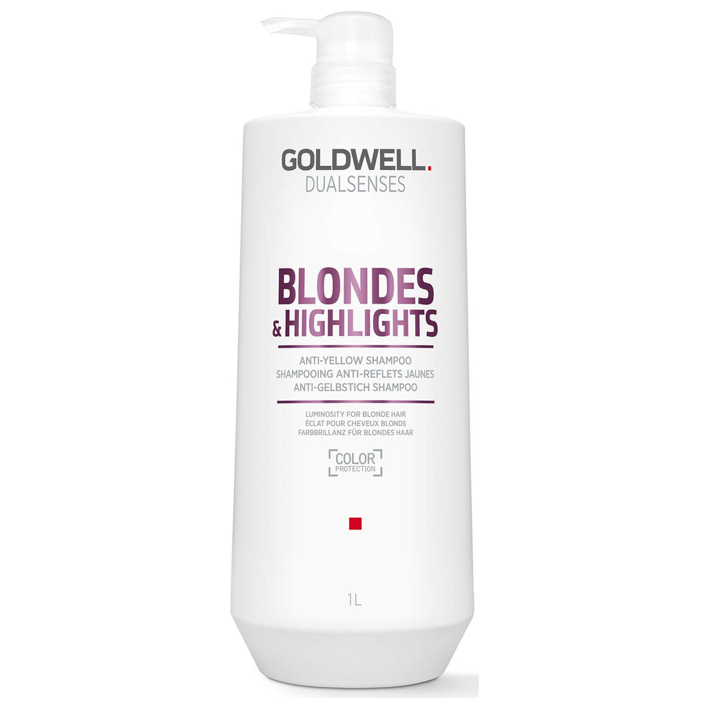 Goldwell Blondes Highlights Anti -Yellow Shampoo Ltr