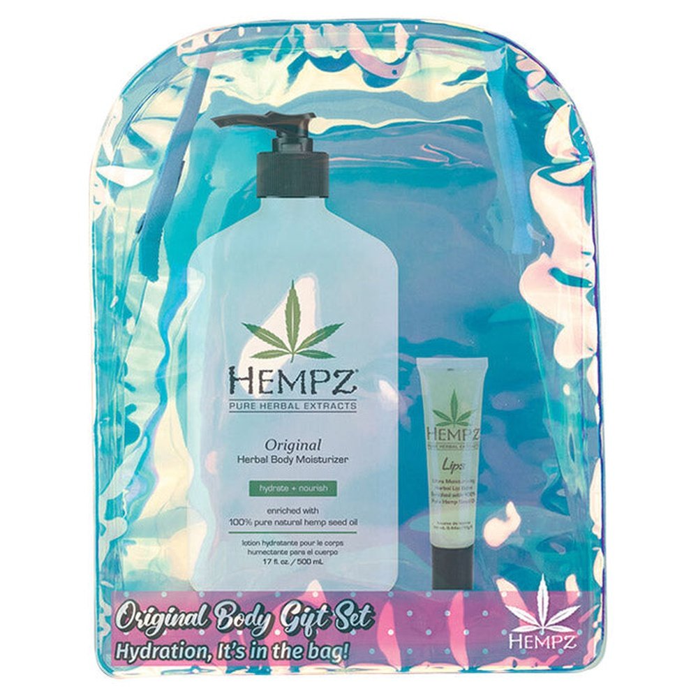 Hempz Original Body Gift Set oz Moisturizer/Lip Balm