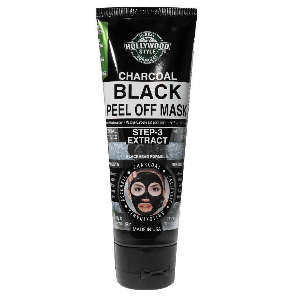 Hollywood Style Black Carbon Peel Off Mask oz Blackhead