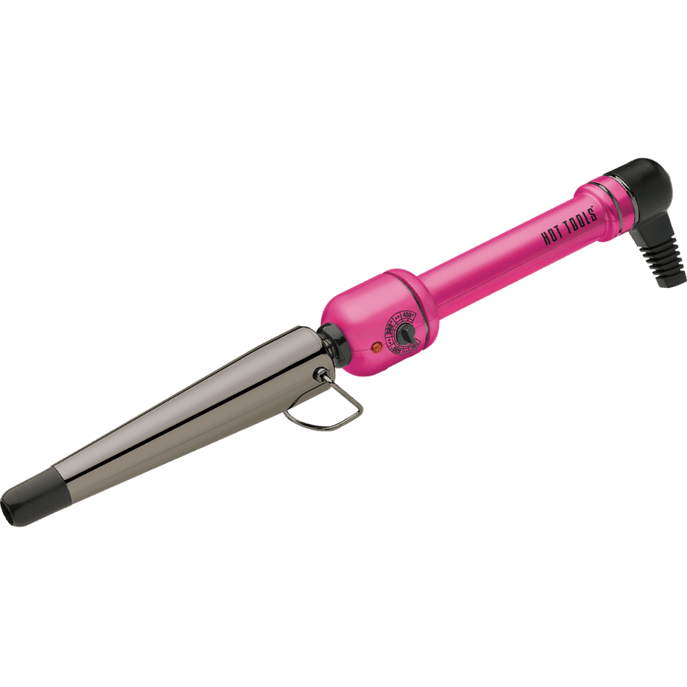 Hot Tools Pink Titanium Tapered Curling Iron