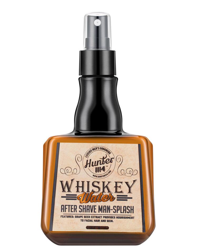 Hunter Whiskey Water Shave Man-Splash