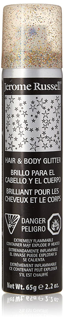 Jerome Russell Hair Body Glitter Spray Multi oz