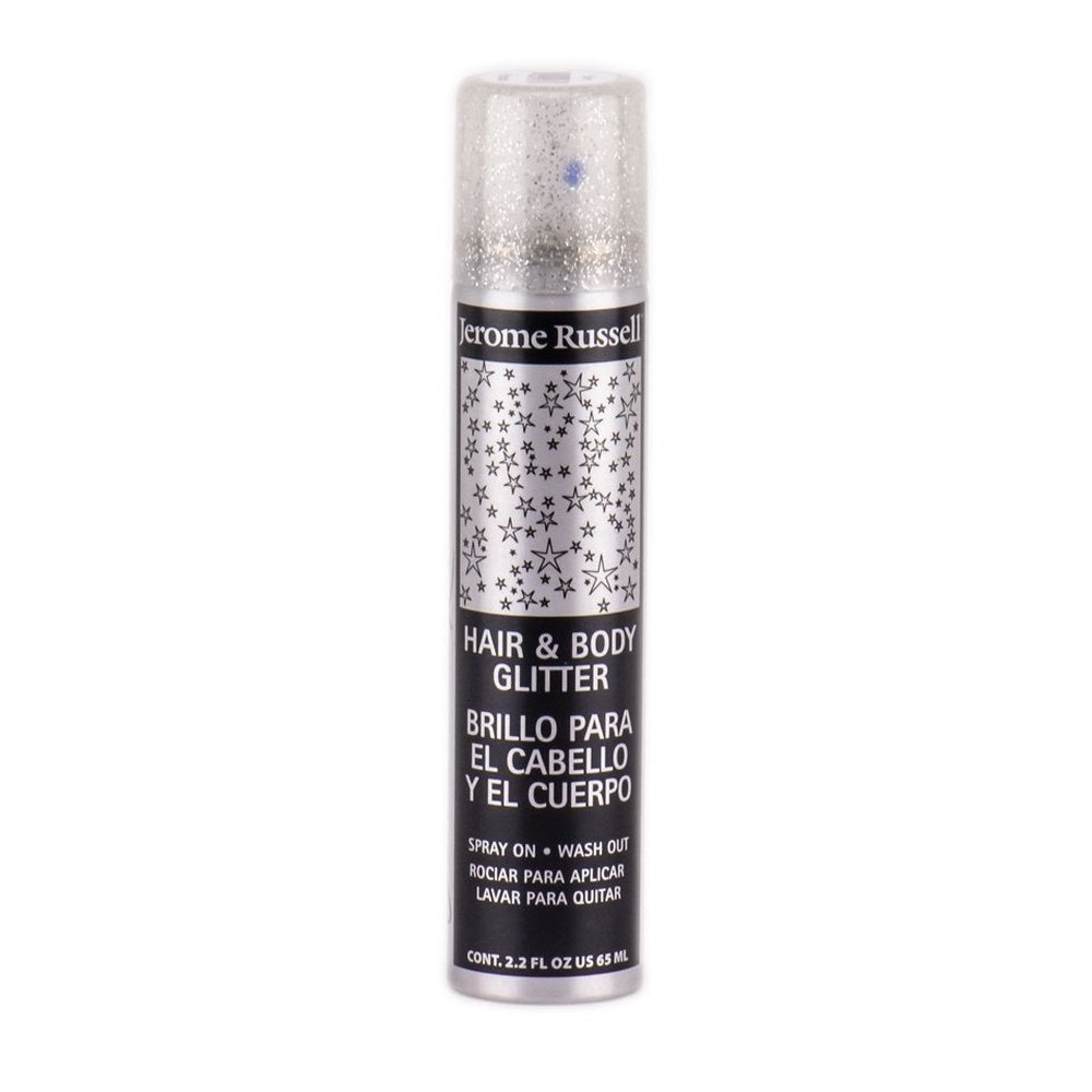 Jerome Russell Hair Body Glitter Spray Silver oz