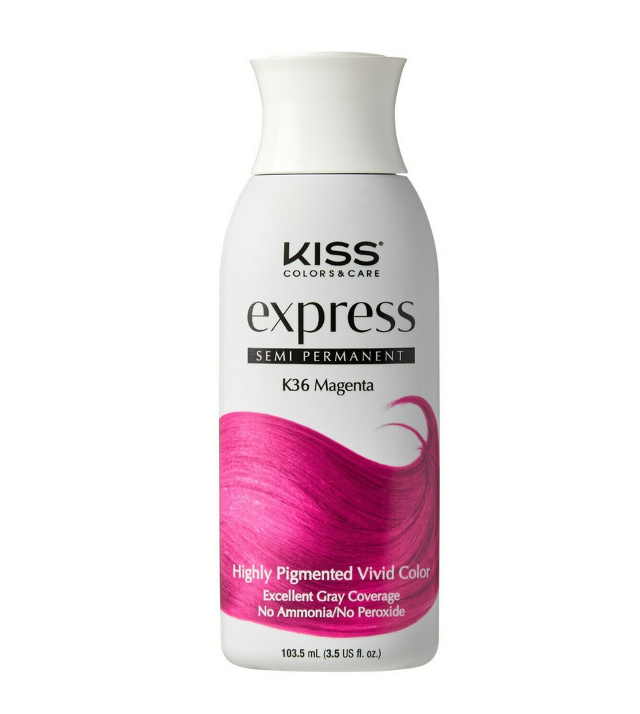 Kiss Express Semi-Permanent Hair Color oz