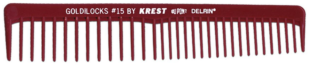 Krest Goldilocks Professional Combs Volume/Space Tooth Comb