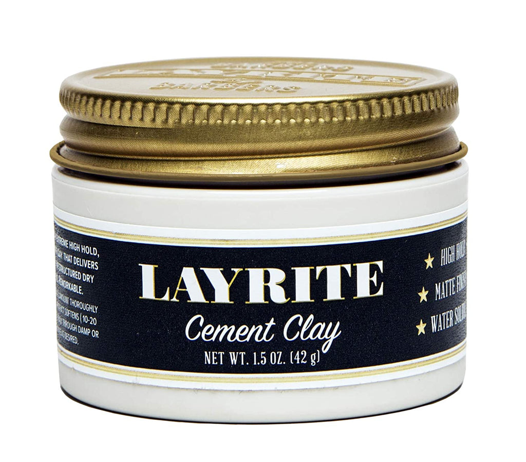Layrite Cement Hair Clay High Hold Matte