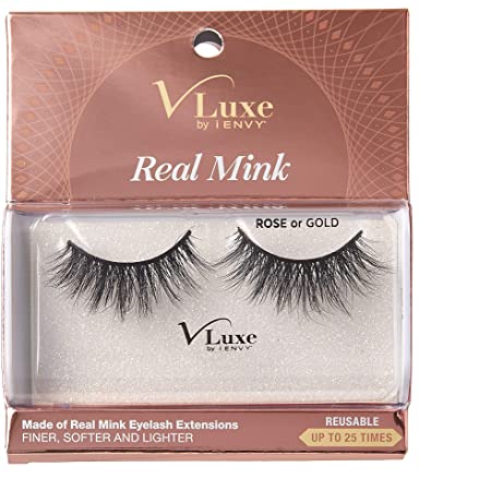 Luxe Real Mink Lash Rose Gold