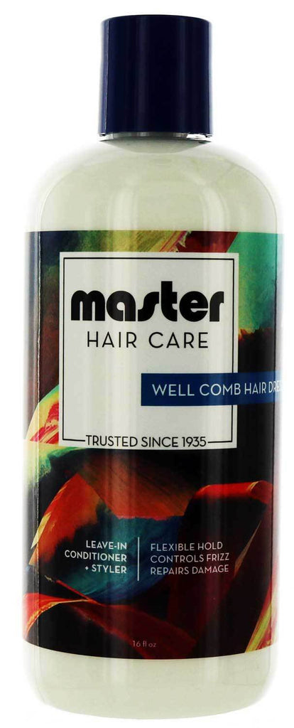 Master Well Comb Hair Dressing Conditioner oz