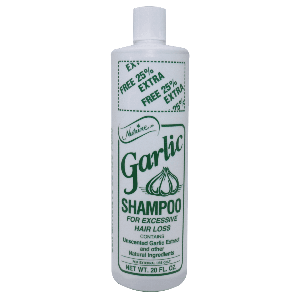 Nutrine Garlic Shampoo Unscented oz
