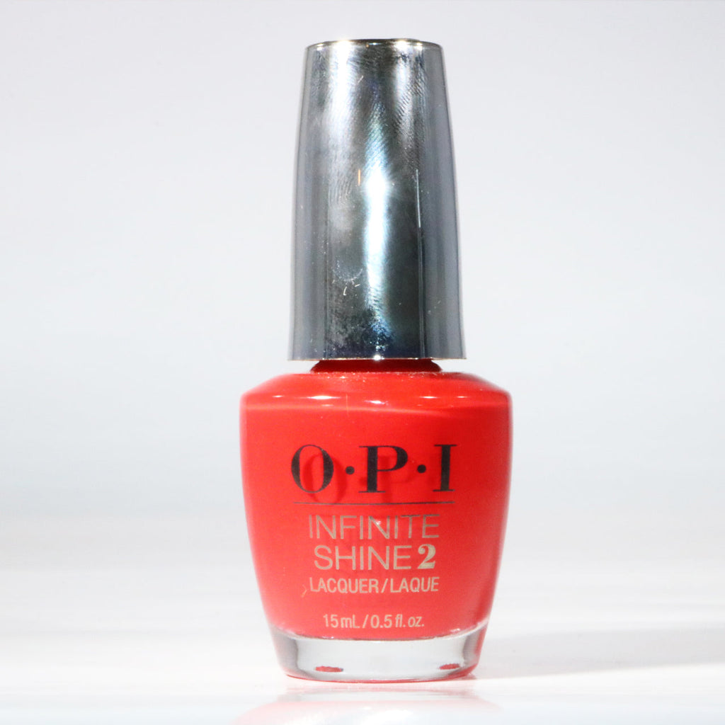 OPI Infinite Shine Gel Laquer oz Unrepentantly Red