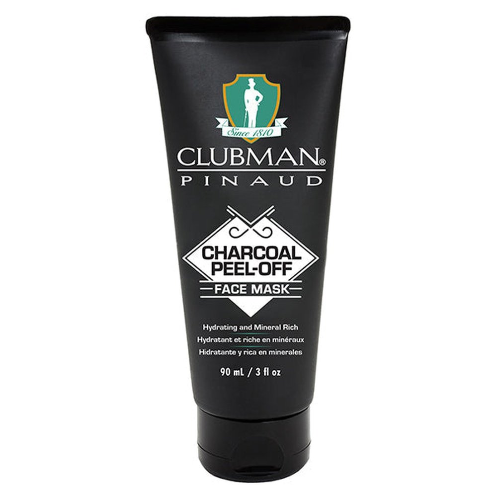 Pinaud Clubman Peel-off Charcoal Black Mask oz**New**