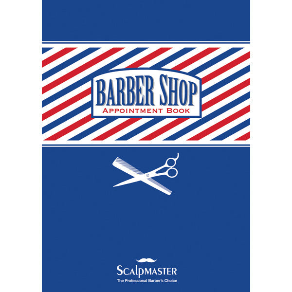 Scalpmaster Barber Shop Appointment Book