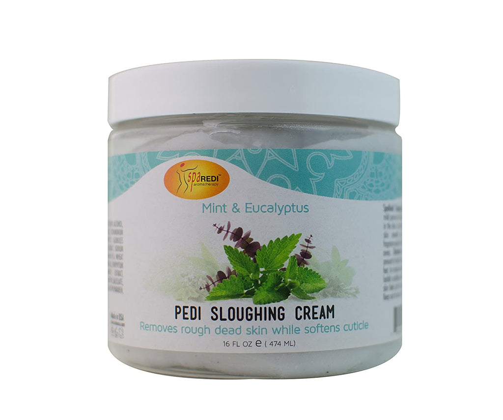 Spa Redi Pedi Sloughing Cream Mint Eucalyptus oz