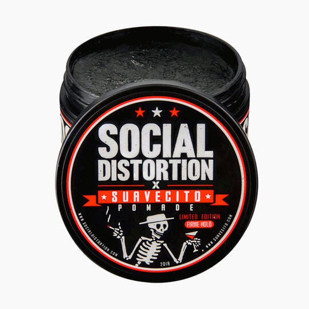 Suavecito Social Distortion Firme Strong Hold Pomade oz