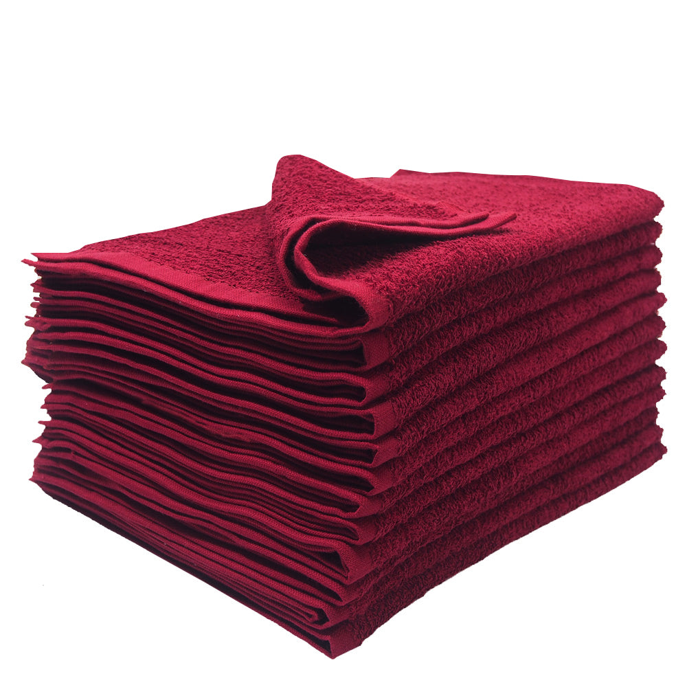 Towels Burgundy pk **