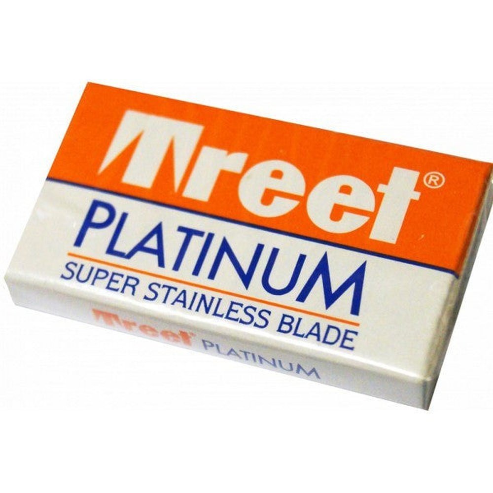 Treet Platinum Super Stainless Steel Double Edge Blades pk
