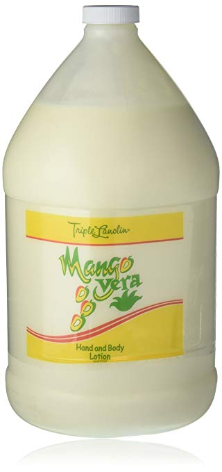 Triple Lanolin Mango Aloe Vera Lotion Gallon