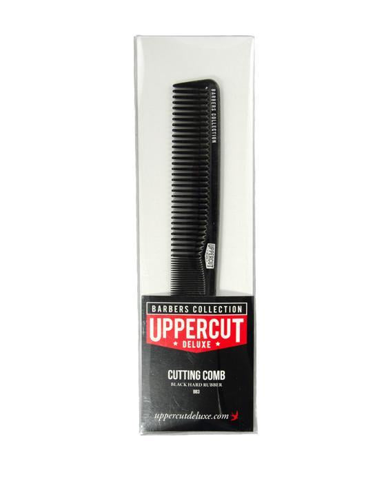 Uppercut Deluxe Cutting Comb Black Hard Rubber BB