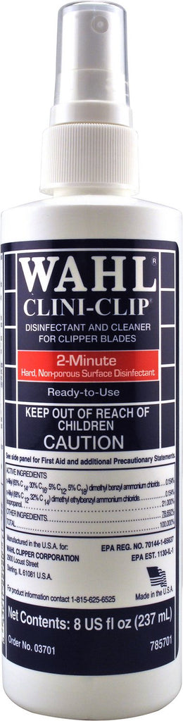 Wahl Clini-Clip Clipper Blade Disinfectant Cleaner oz