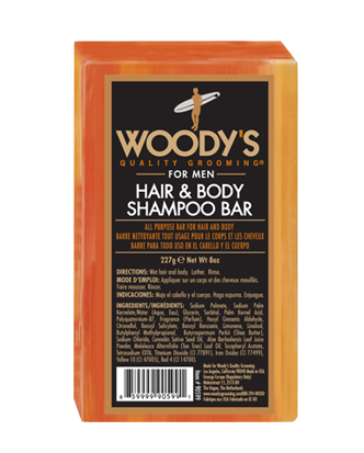 Woody's Hair Body Shampoo Bar oz