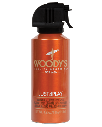 Woody's JUST PLAY Body Spray oz